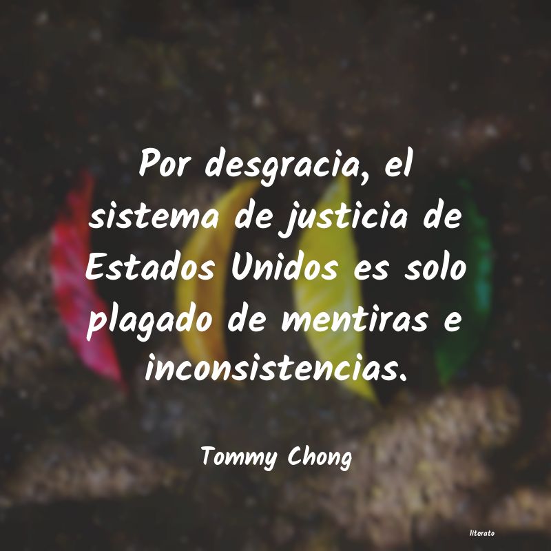 Frases de Tommy Chong