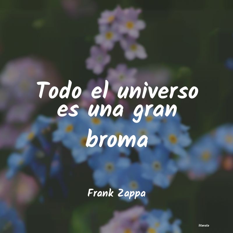 frases de Frank Zappa