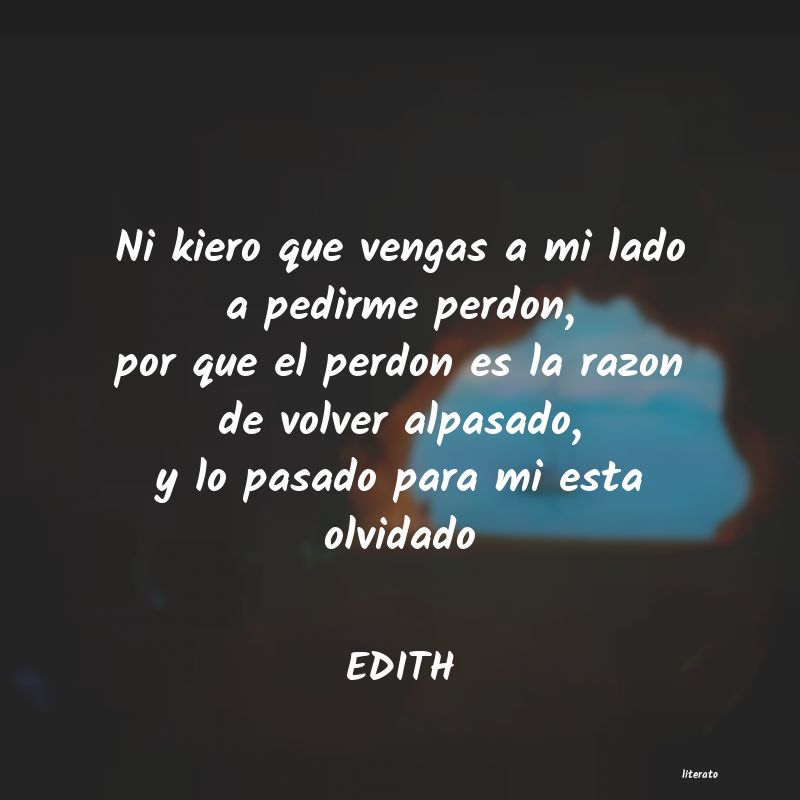 Frases de EDITH