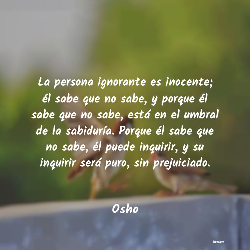 Frases de Osho