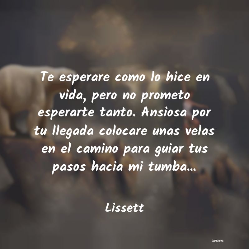 Frases de Lissett