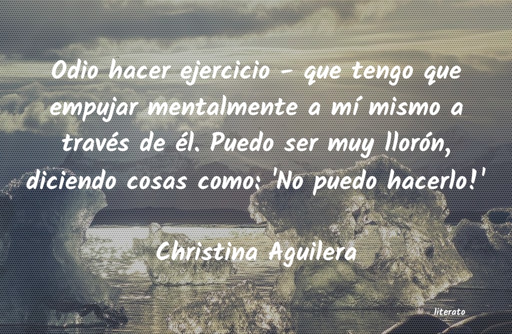 frases de Christina Aguilera