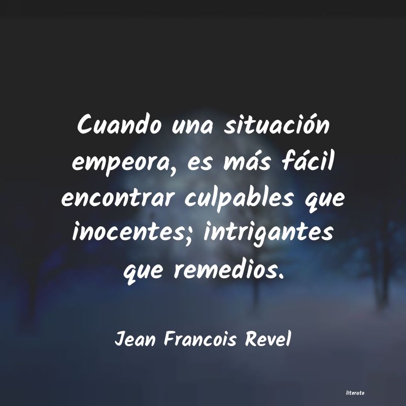 Frases de Jean Francois Revel