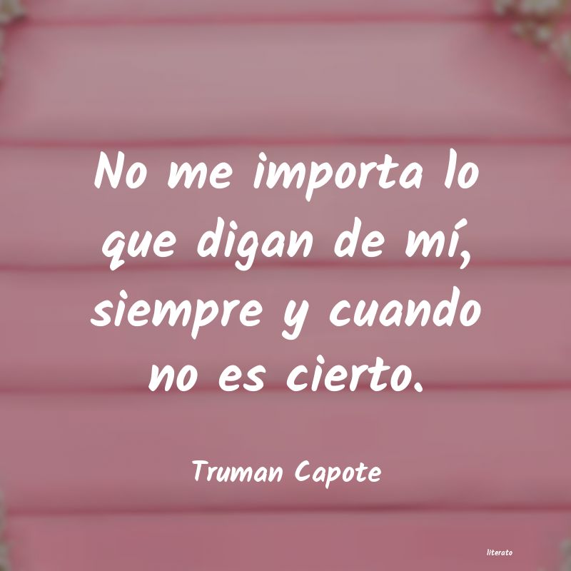 Frases de Truman Capote