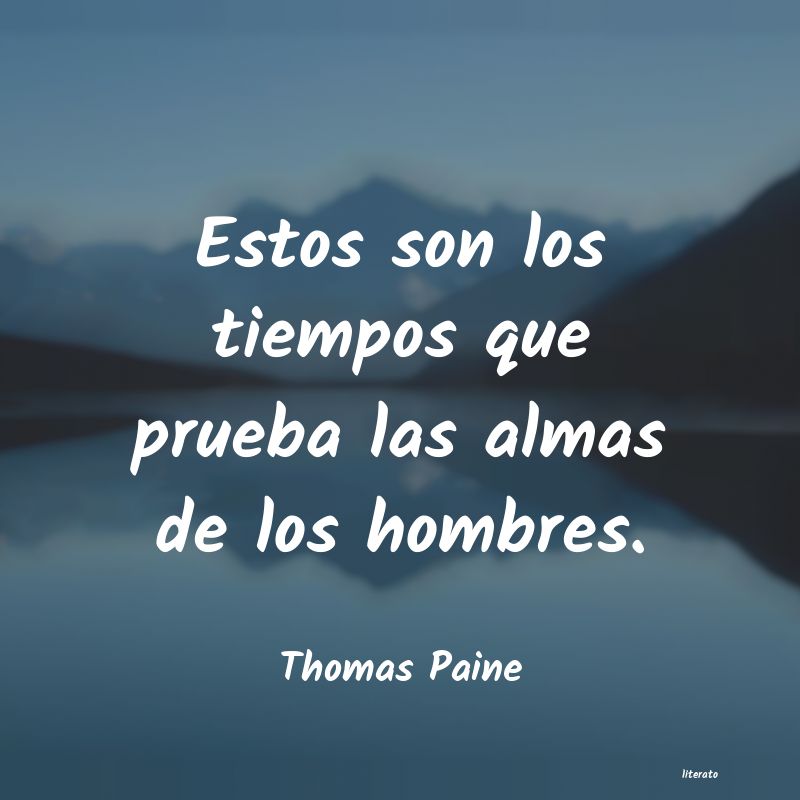 Frases de Thomas Paine