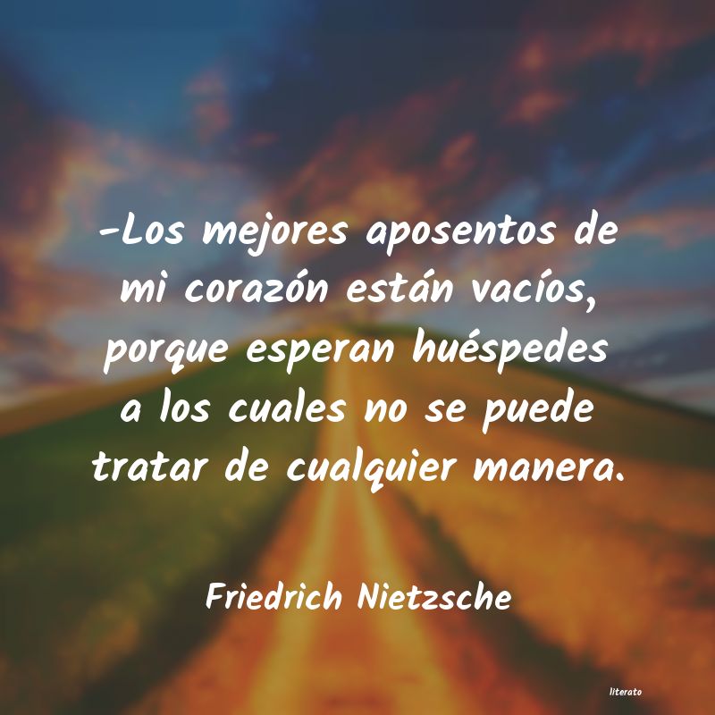 Frases de Friedrich Nietzsche