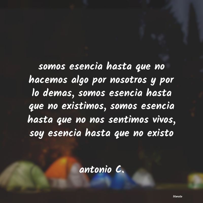 Frases de antonio C.