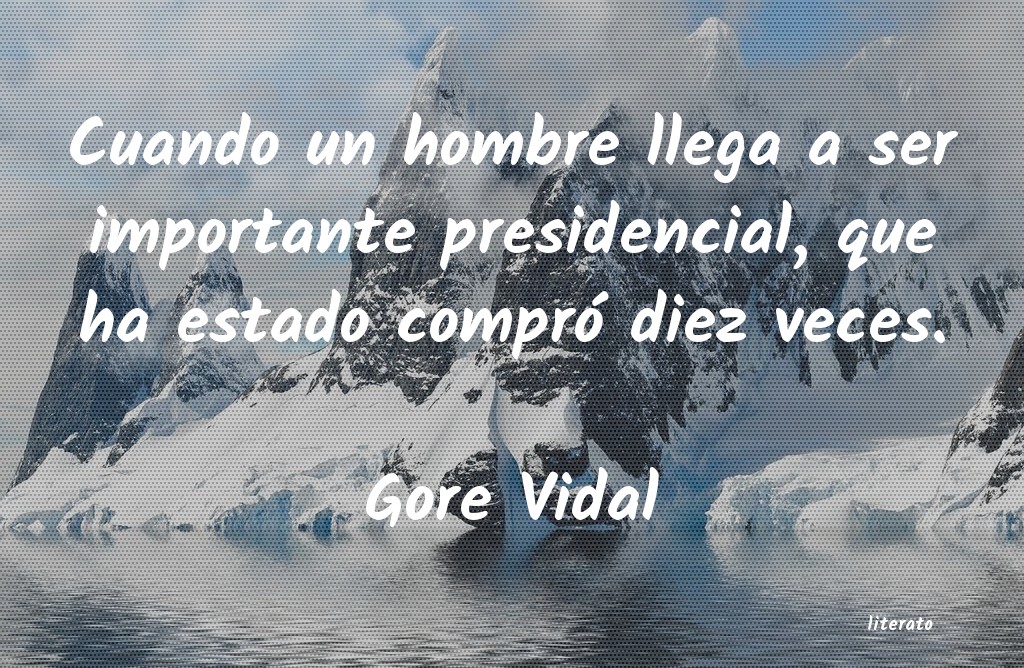 Frases de Gore Vidal