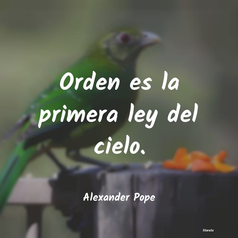 Frases de Alexander Pope