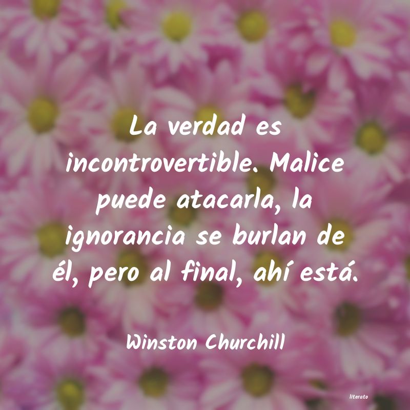 frases de Winston Churchill