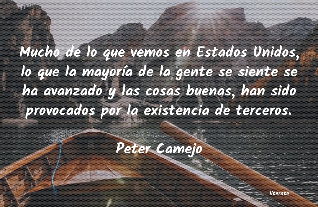 frases de Peter Camejo