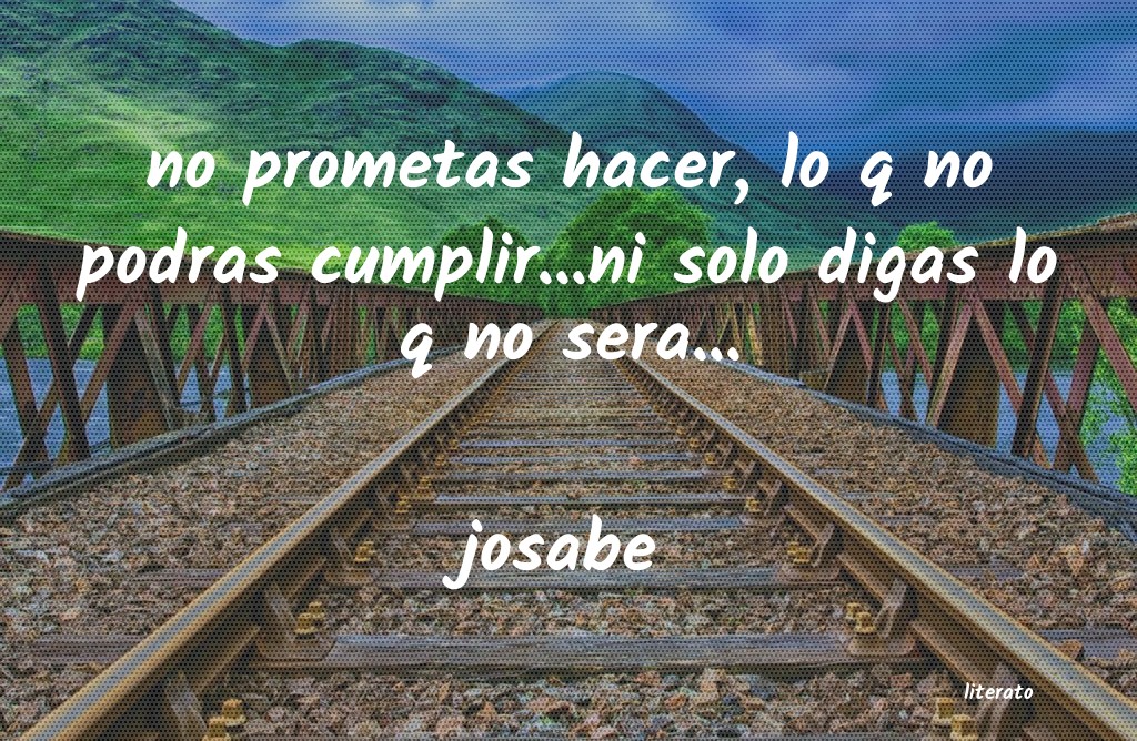 Frases de josabe