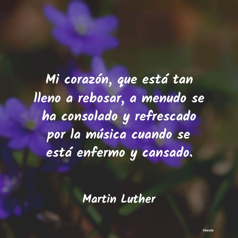 Frases de Martin Luther