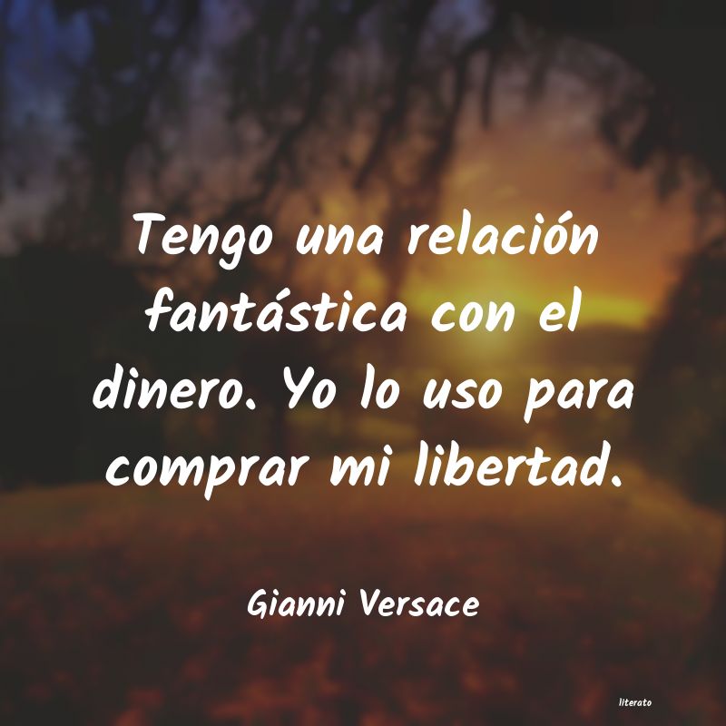 Frases de Gianni Versace