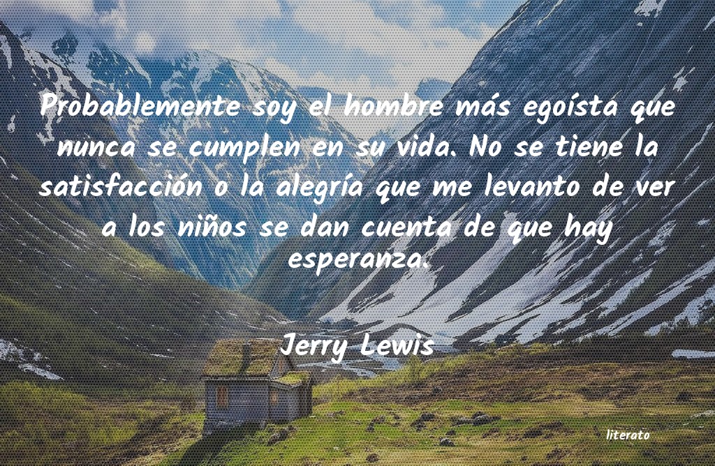 Frases de Jerry Lewis