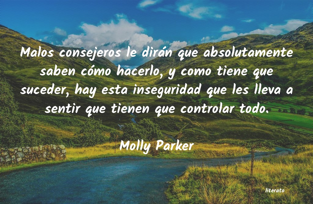 frases de Molly Parker