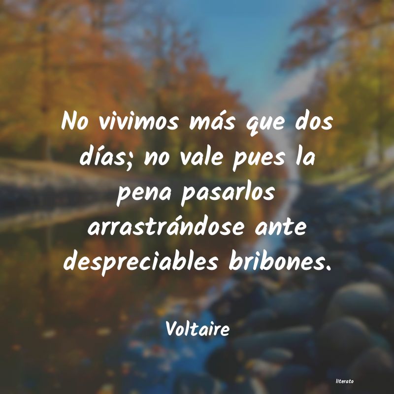 frases de Voltaire