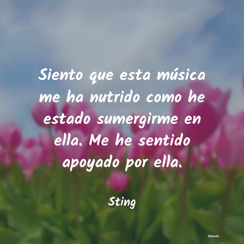 frases de Sting