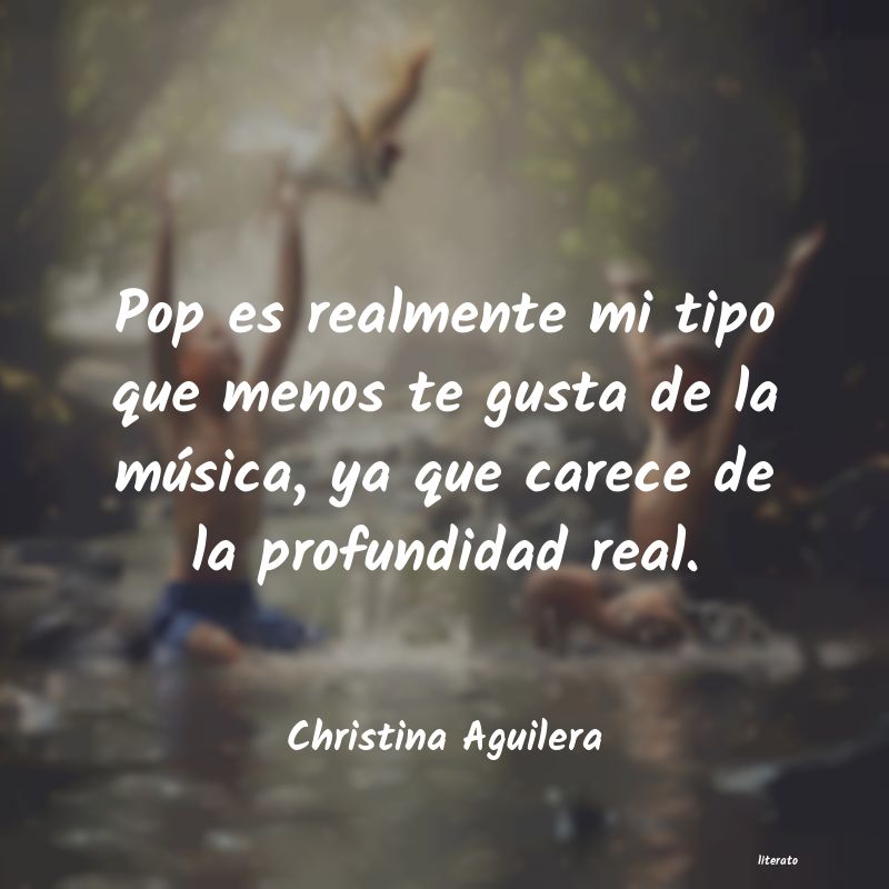 frases de Christina Aguilera