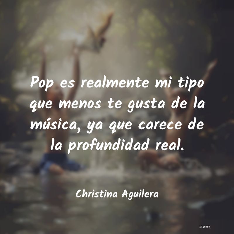 Frases de Christina Aguilera