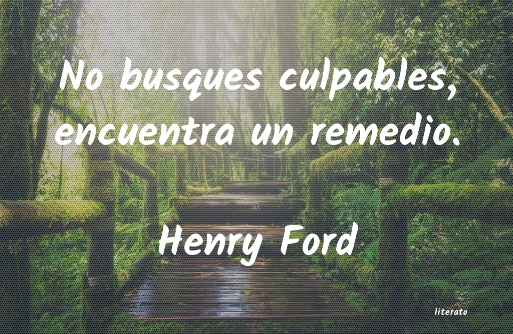 Frases de Henry Ford