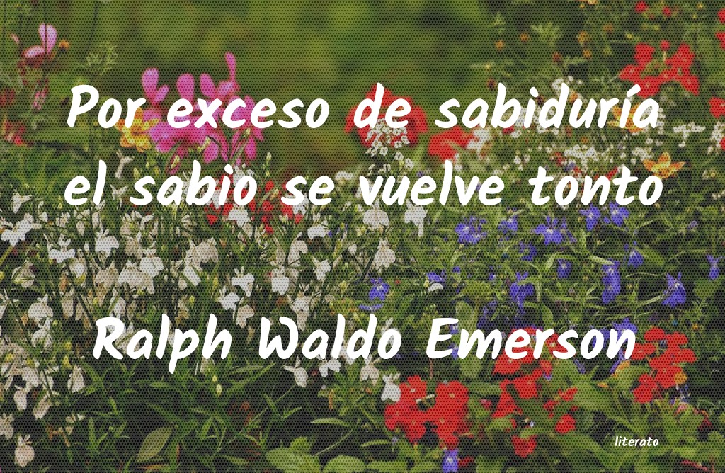 frases de Ralph Waldo Emerson