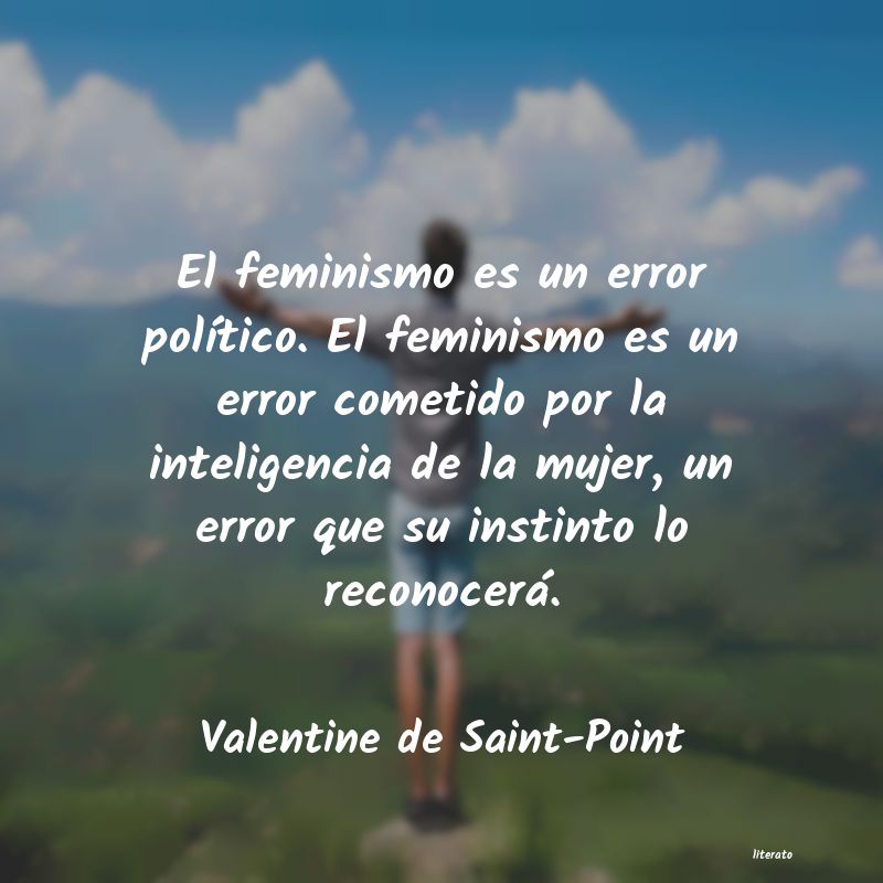 frases de Valentine de Saint-Point