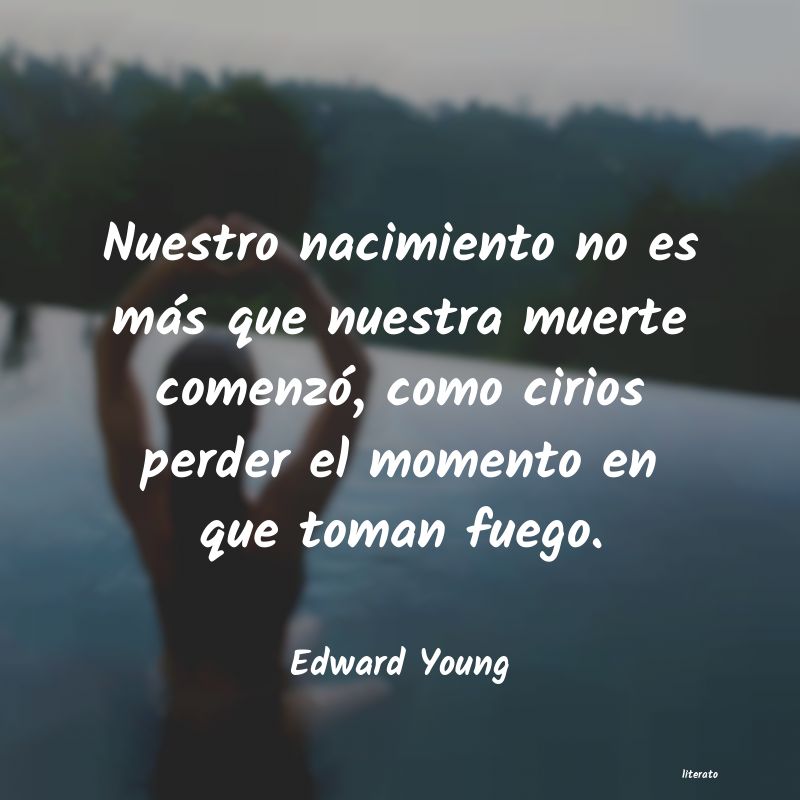 frases de Edward Young