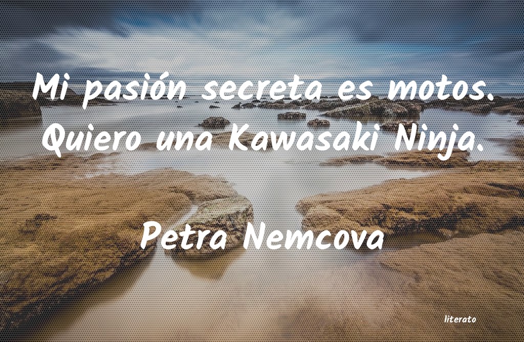 Frases de Petra Nemcova