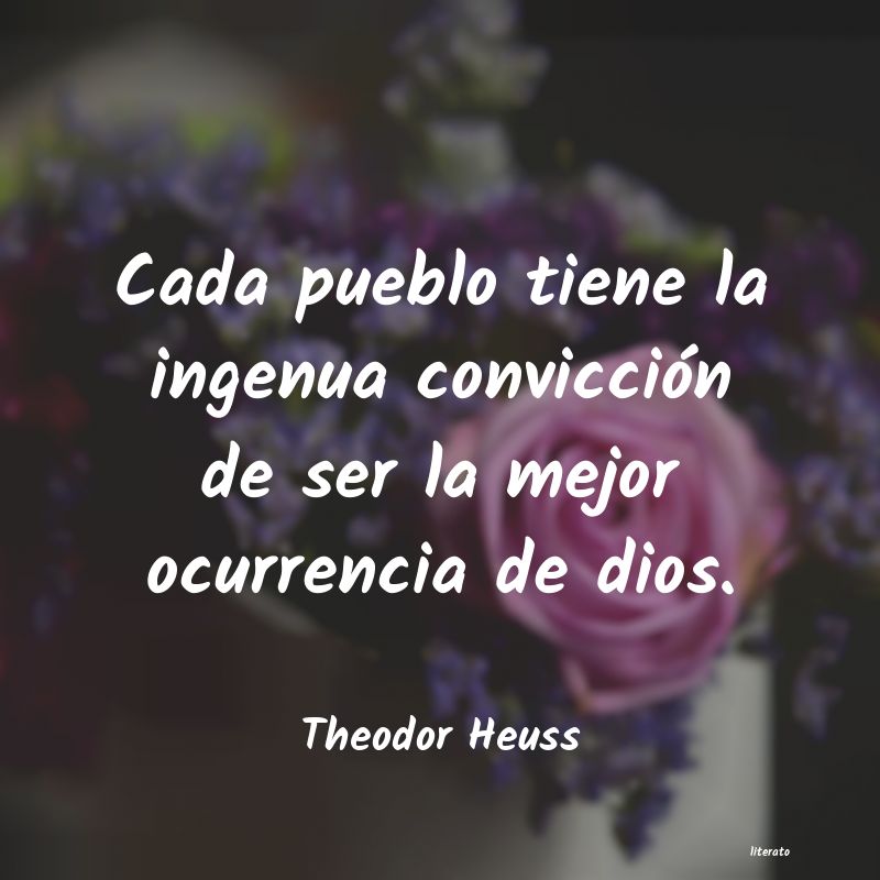 Frases de Theodor Heuss