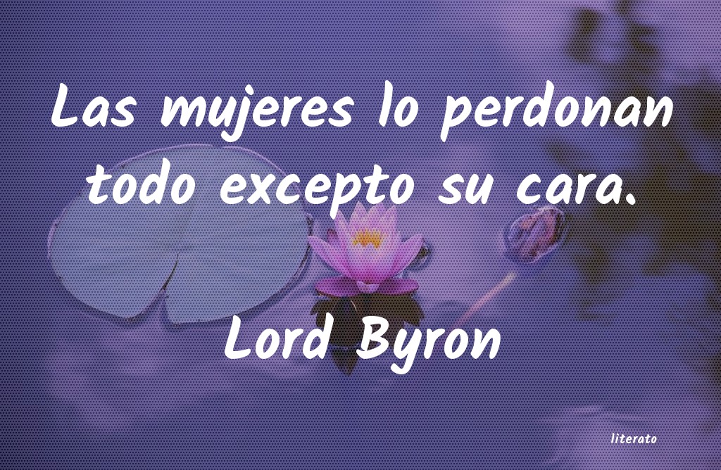 frases de Lord Byron