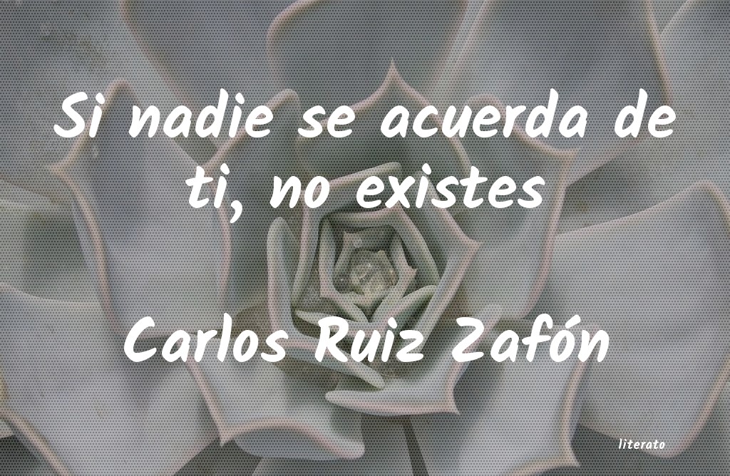 frases de Carlos Ruiz Zafón