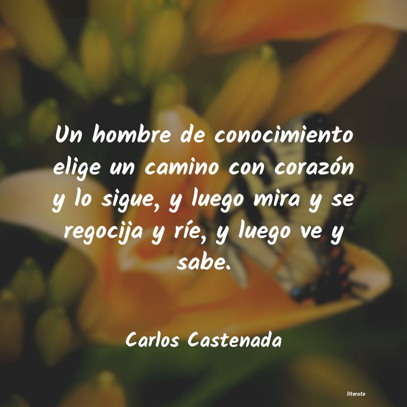 frases de Carlos Castenada