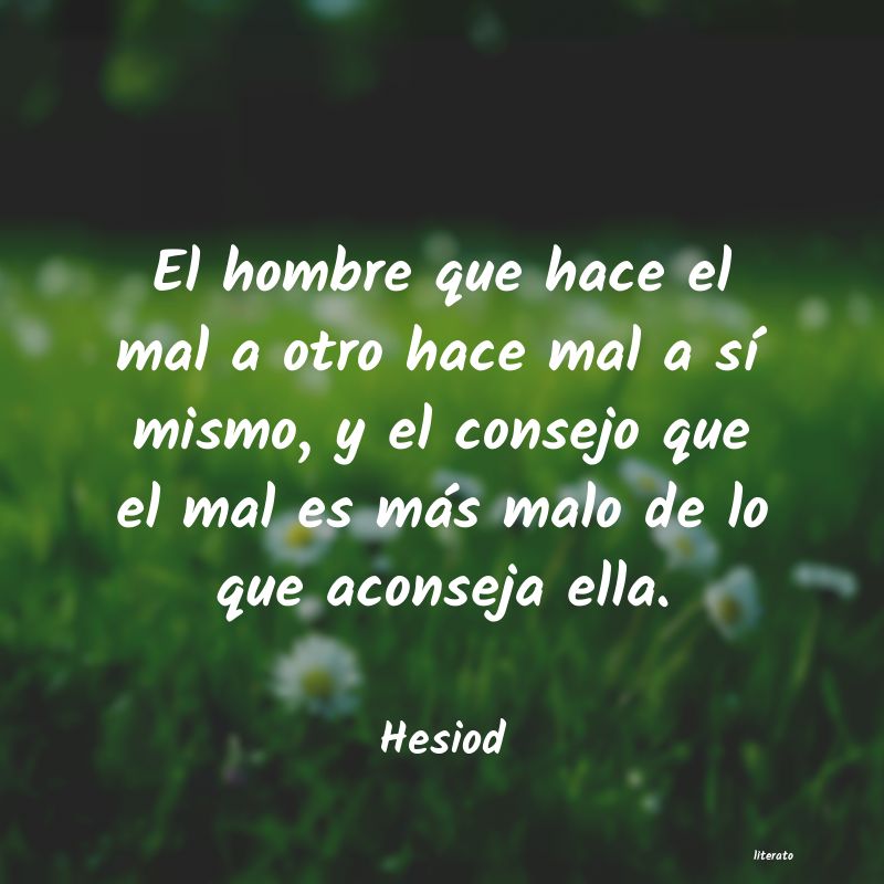 frases de Hesiod