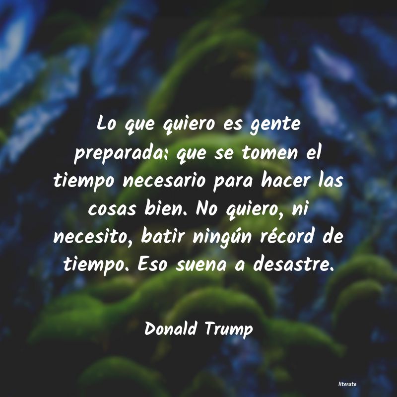 Frases de Donald Trump