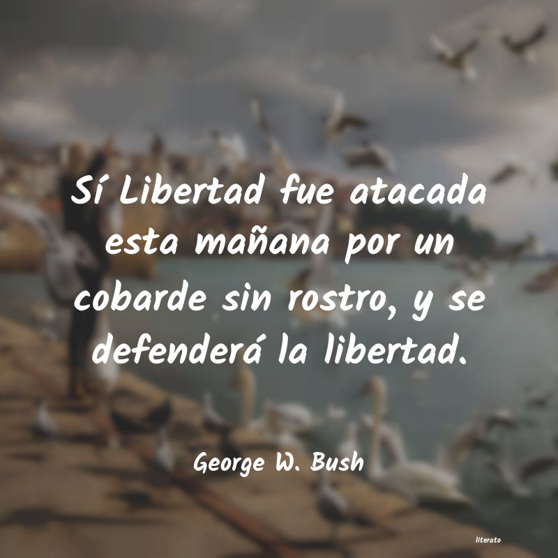 frases de George W. Bush