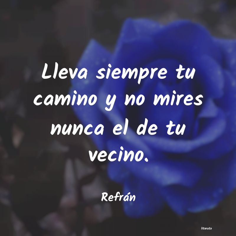 frases de Refrán
