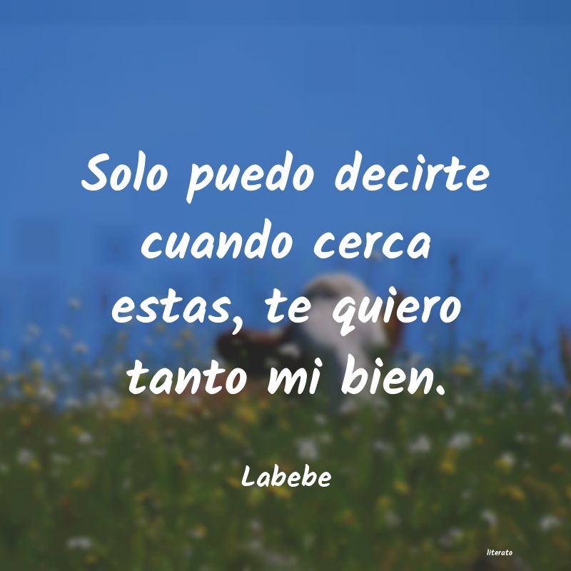 Frases de Labebe