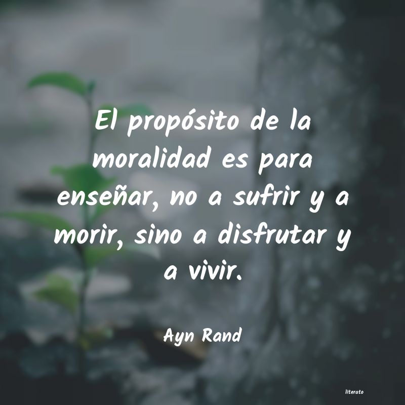 frases de Ayn Rand