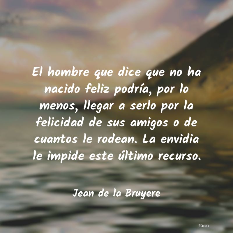 Frases de Jean de la Bruyere