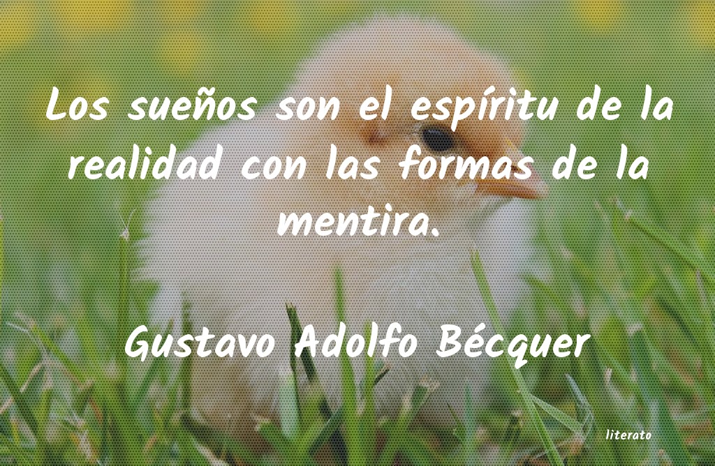 Frases de Gustavo Adolfo Bécquer