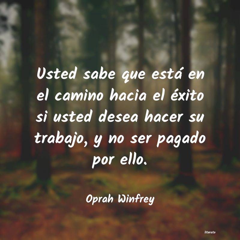 Frases de Oprah Winfrey