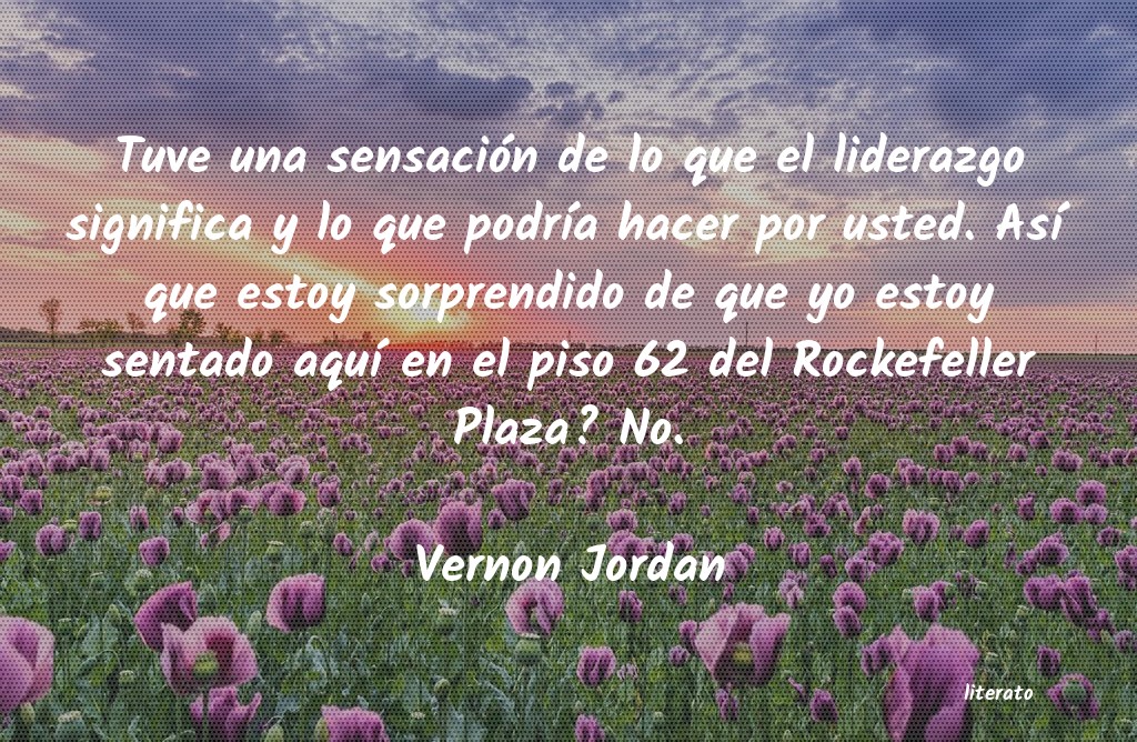 Frases de Vernon Jordan