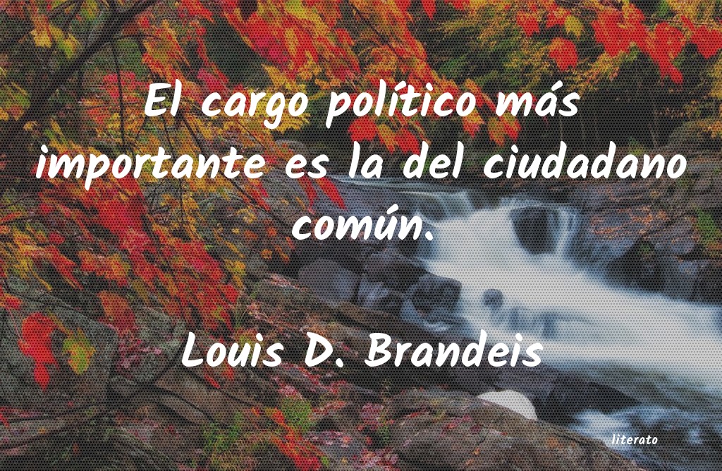 frases de Louis D. Brandeis