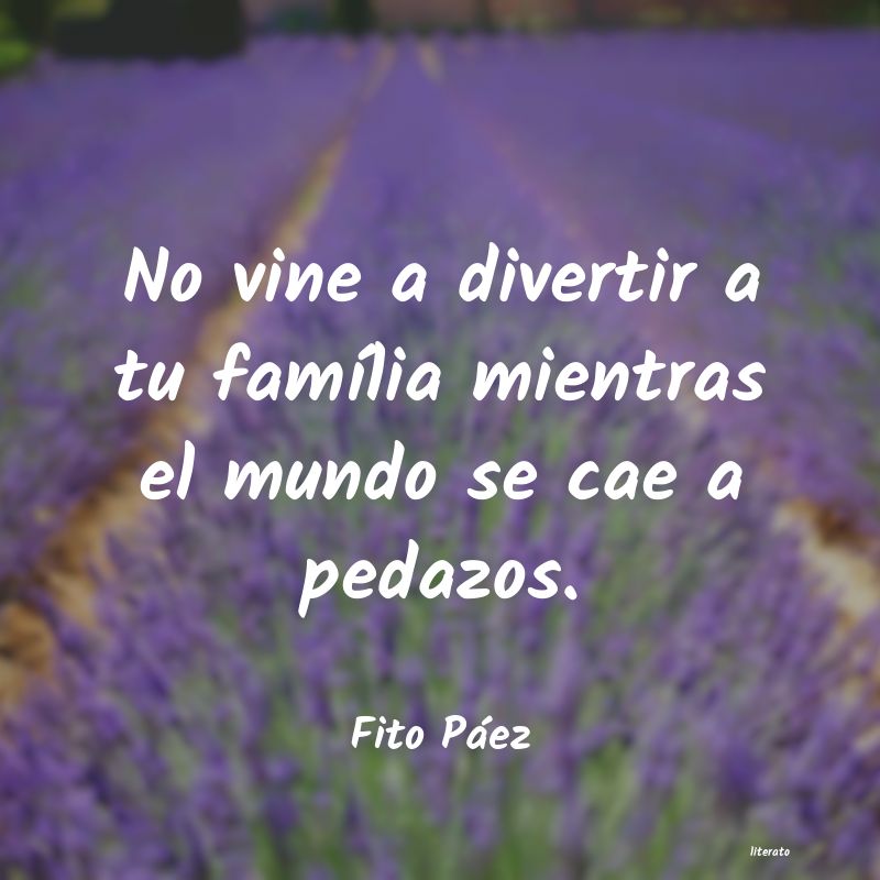 frases de Fito Páez