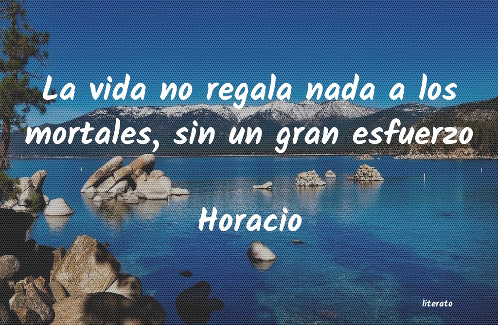 Frases de Horacio