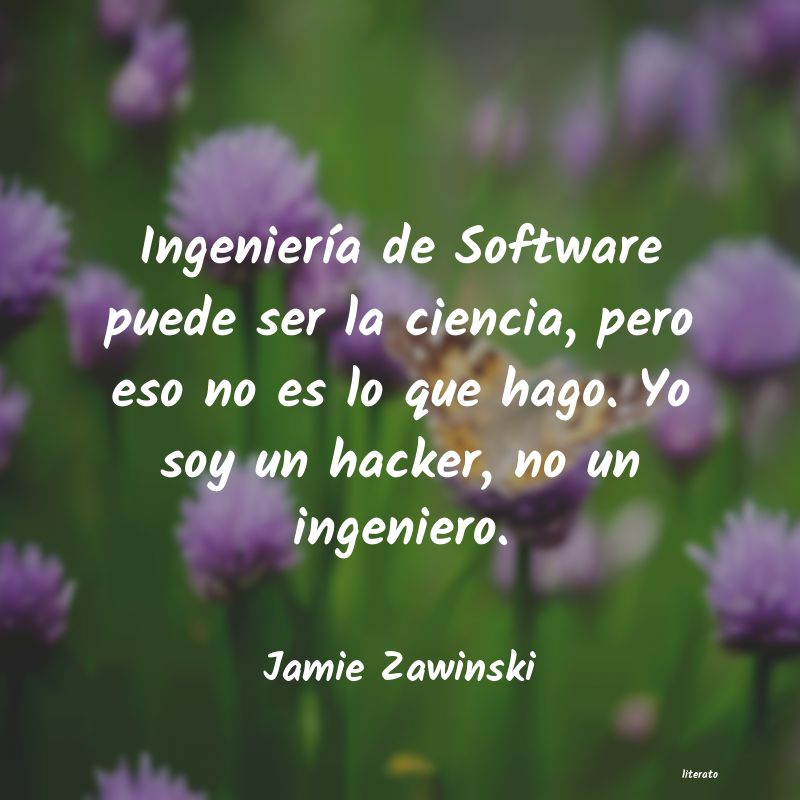 Frases de Jamie Zawinski