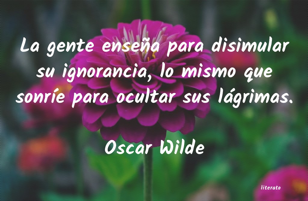 Frases de Oscar Wilde