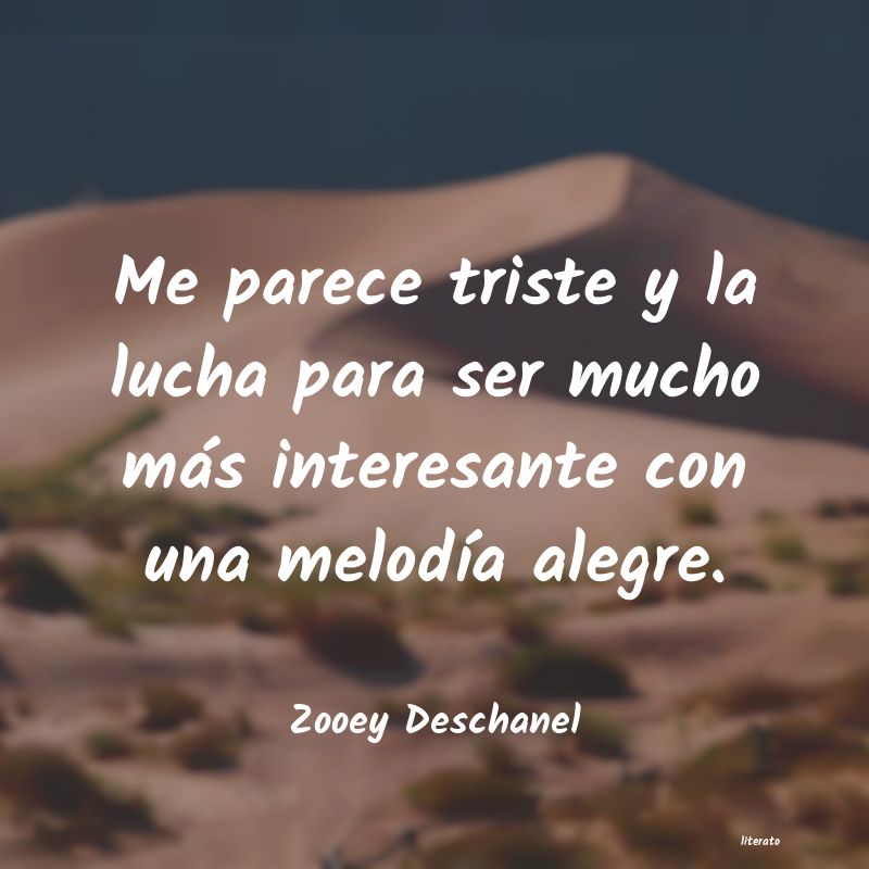 frases de Zooey Deschanel