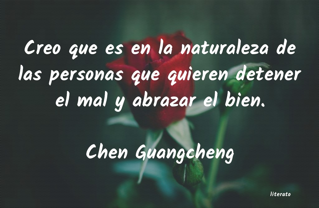 frases de Chen Guangcheng